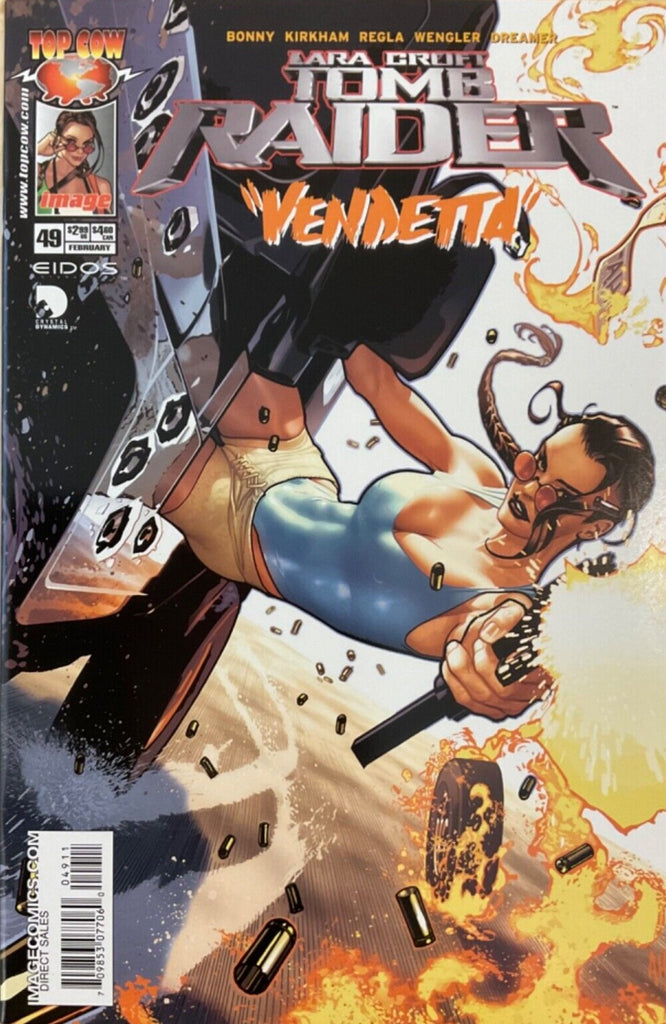 TOMB RAIDER #49 ADAM HUGHES COVER