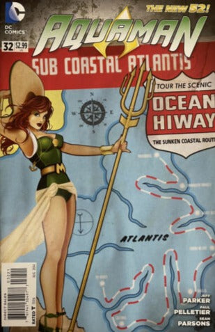 DC BOMBSHELLS VARIANT AQUAMAN #32