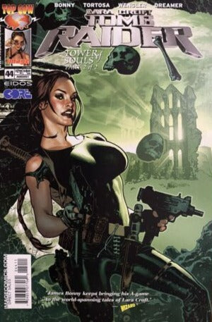 TOMB RAIDER #44 ADAM HUGHES COVER