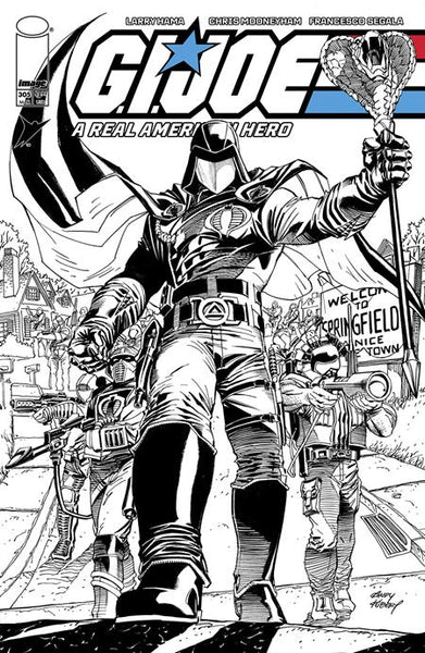 GI JOE A REAL AMERICAN HERO #305 PRE-ORDER