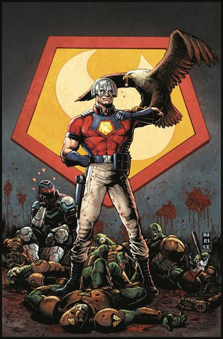 PEACEMAKER PRESENTS THE VIGILANTE EAGLY DOUBLE FEATURE #1 CVR C DARICK ROBERTSON CARD STOCK VARIANT