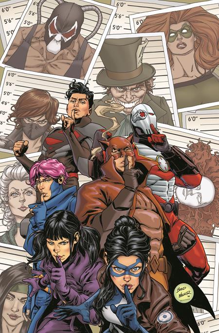 SECRET SIX #1 CVR B BRAD WALKER CARD STOCK VARIANT