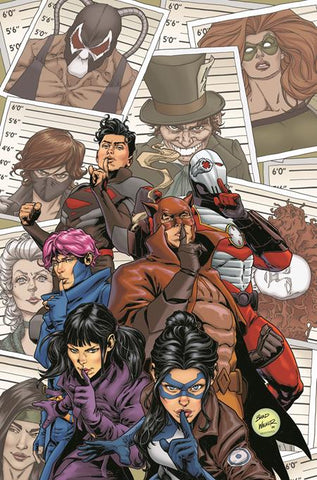 SECRET SIX #1 CVR B BRAD WALKER CARD STOCK VARIANT