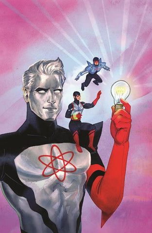 JUSTICE LEAGUE THE ATOM PROJECT #3 CVR C KEVIN WADA CARD STOCK VARIANT