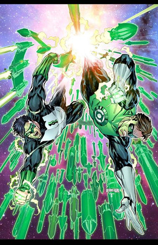 GREEN LANTERN #21 CVR B KEN LASHLEY CARD STOCK VARIANT