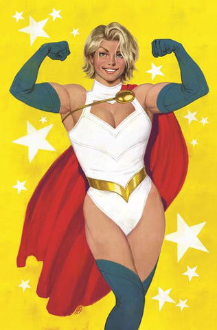POWER GIRL #19 CVR B DAVID TALASKI CARD STOCK VARIANT