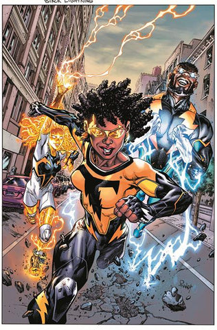 BLACK LIGHTNING #5 CVR B TOM RANEY CARD STOCK VARIANT