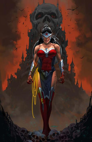 DC VS VAMPIRES WORLD WAR V #7 CVR B SANTA FUNG CARD STOCK VARIANT