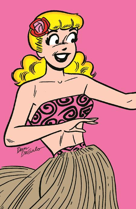 ARCHIE 85TH ANNIVERSARY BETTY & VERONICA PIN UP SPECIAL #1 CVR B DAN DECARLO BETTY VARIANT
