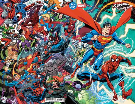 DC MARVEL SUPERMAN SPIDER-MAN #1 Scott Koblish VARIANT