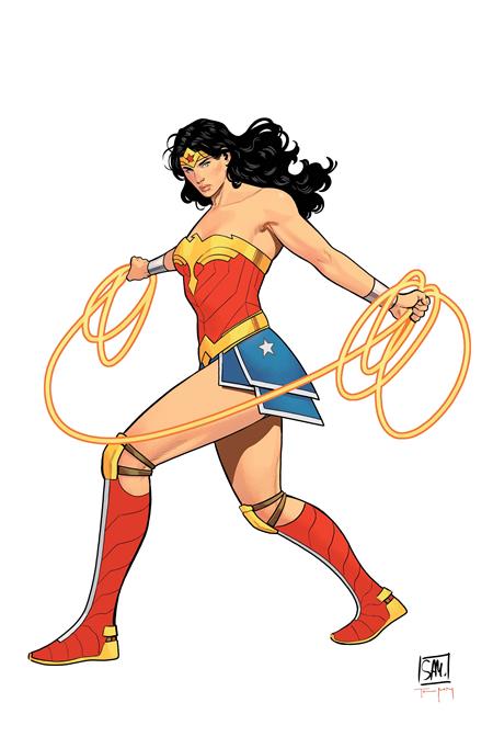 WONDER WOMAN #31 CVR G DANIEL SAMPERE CORNER BOX SPOT FOIL VARIANT