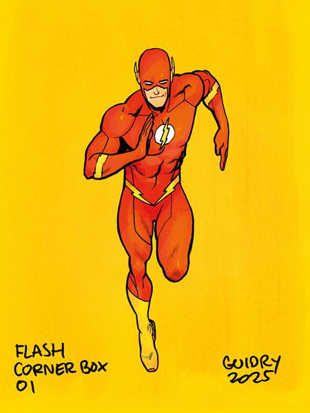 FLASH #31 CVR E GAVIN GUIDRY CORNER BOX SPOT FOIL VARIANT