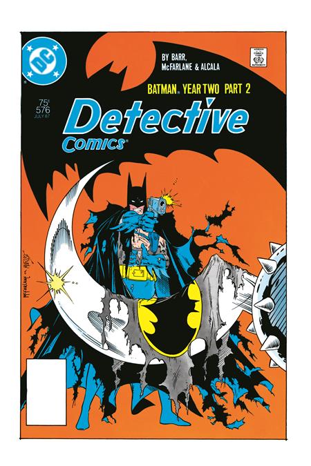 DETECTIVE COMICS #576 FACSIMILE EDITION CVR C TODD MCFARLANE FOIL VARIANT (YEAR TWO PART 2 OF 4)