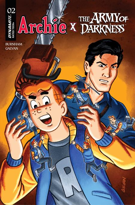 ARCHIE X ARMY OF DARKNESS #2 CVR B BILL GALVAN VARIANT