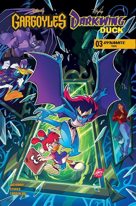 GARGOYLES DARKWING DUCK #3 CVR D CIRO CANGIALOSI VARIANT