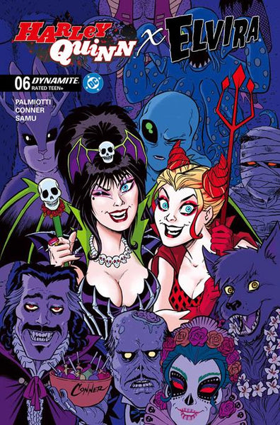 HARLEY QUINN X ELVIRA #6 COVER PACK PRE-ORDER