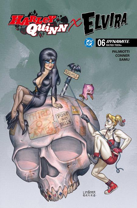 HARLEY QUINN X ELVIRA #6 CVR C JOSEPH MICHAEL LINSNER VARIANT