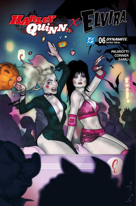 HARLEY QUINN X ELVIRA #6 CVR D BEN CALDWELL VARIANT