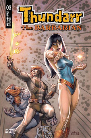 THUNDARR THE BARBARIAN #3 CVR D JOSEPH MICHAEL LINSNER VARIANT