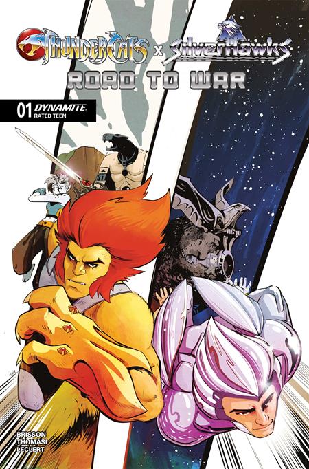 THUNDERCATS X SILVERHAWKS ROAD TO WAR (ONE SHOT) CVR A SEBASTIAN PIRIZ