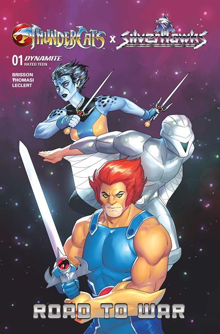 THUNDERCATS X SILVERHAWKS ROAD TO WAR (ONE SHOT) CVR B MEGHAN HETRICK VARIANT