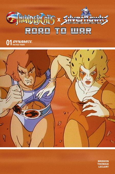 THUNDERCATS X SILVERHAWKS ROAD TO WAR (ONE SHOT) CVR E ANIMATION ART VARIANT