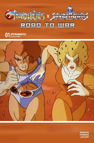 THUNDERCATS X SILVERHAWKS ROAD TO WAR (ONE SHOT) CVR E ANIMATION ART VARIANT