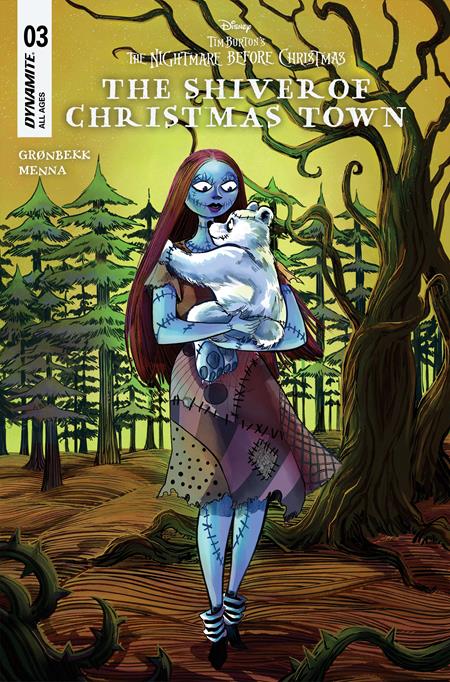 TIM BURTONS THE NIGHTMARE BEFORE CHRISTMAS THE SHIVER OF CHRISTMAS TOWN #3 CVR B SOO LEE VARIANT