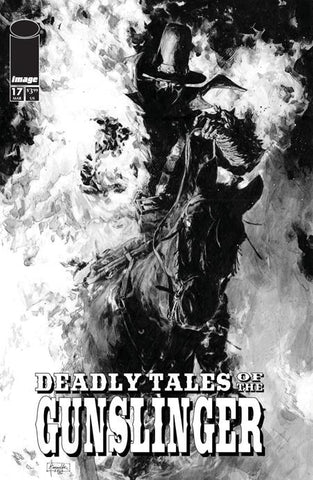 DEADLY TALES OF THE GUNSLINGER SPAWN #17 CVR B PATRIC REYNOLDS B&W VARIANT