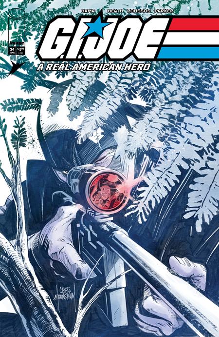 GI JOE A REAL AMERICAN HERO #24 HAMA FILES EDITION #24 CVR B CHRIS MOONEYHAM VARIANT