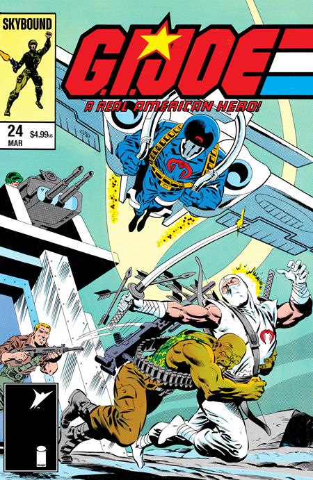 GI JOE A REAL AMERICAN HERO #24 HAMA FILES EDITION #24 CVR C MIKE ZECK & JOHN BEATTY FOIL VARIANT