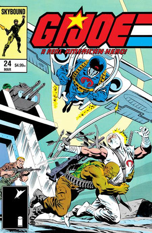 GI JOE A REAL AMERICAN HERO #24 HAMA FILES EDITION #24 CVR C MIKE ZECK & JOHN BEATTY FOIL VARIANT