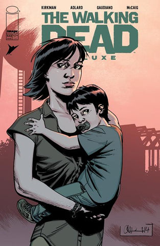 WALKING DEAD DELUXE #132 CVR B CHARLIE ADLARD & MAVE MCCAIG VARIANT (MR)