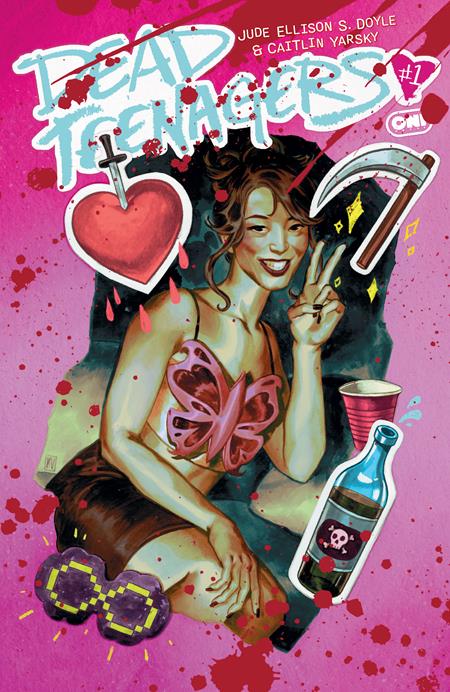 DEAD TEENAGERS #1 (OF 5) CVR B KEYLA VALERIO VARIANT