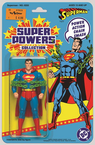 SUPERMAN #233 FACSIMILE EDITION CVR B JASON GEYER & ALEX SAVIUK SUPER POWERS VARIANT