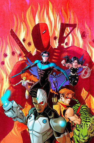 TITANS #22 CVR C DANIEL BAYLISS VARIANT