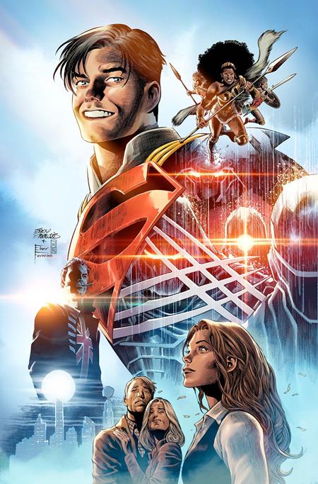 SUPERMAN #37 CVR E EDDY BARROWS THINGS TO COME VARIANT (THE REIGN OF THE SUPERBOYS)