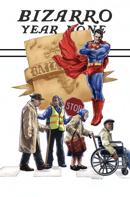 BIZARRO YEAR NONE #1 (OF 4) CVR F IBRAHIM MOUSTAFA VARIANT