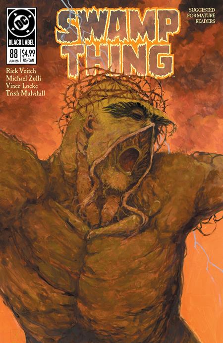 SWAMP THING 1989 #1 (OF 4) CVR D MICHAEL ZULLI FOIL VARIANT (MR)