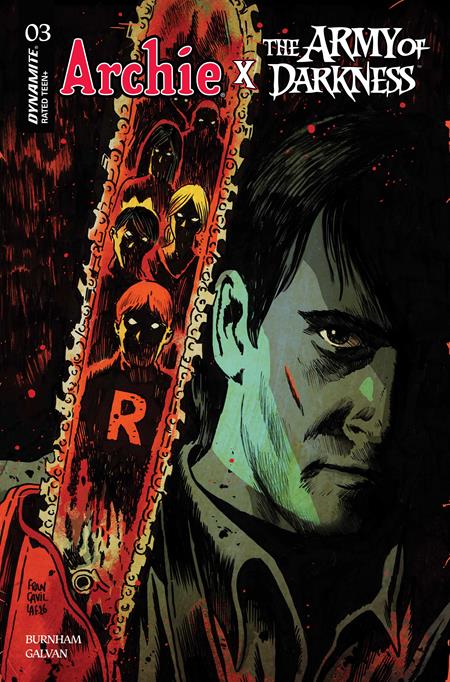 ARCHIE X ARMY OF DARKNESS #3 CVR A FRANCESCO FRANCAVILLA VARIANT