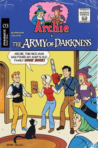 ARCHIE X ARMY OF DARKNESS #3 CVR B BILL GALVAN VARIANT