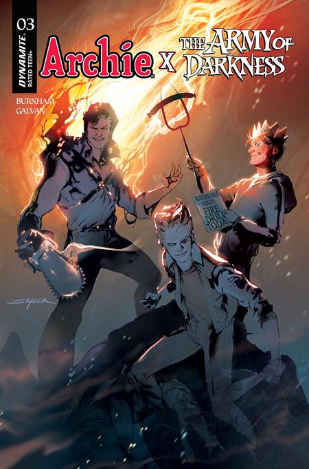 ARCHIE X ARMY OF DARKNESS #3 CVR E STUART SAYGER VARIANT