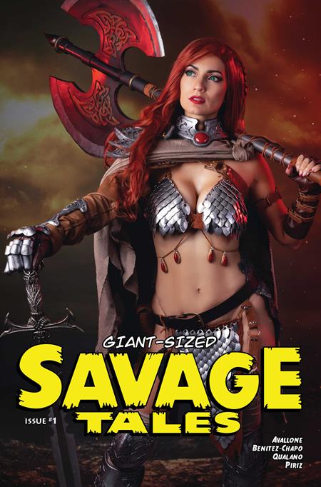 GIANT SIZED SAVAGE TALES (ONE SHOT) CVR C IVY COSPLAY RED SONJA VARIANT