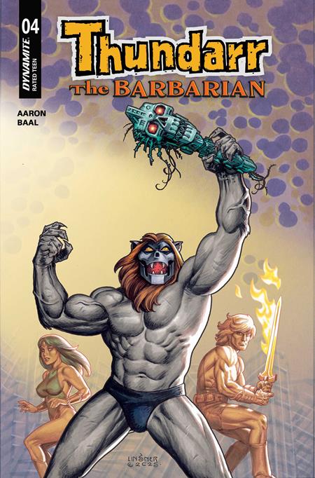 THUNDARR THE BARBARIAN #4 CVR D JOSEPH MICHAEL LINSNER VARIANT