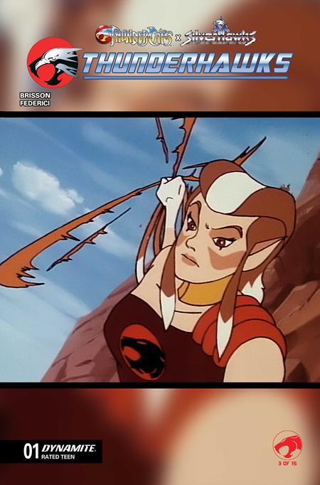 THUNDERCATS X SILVERHAWKS THUNDERHAWKS #1 CVR E ANIMATION ART VARIANT
