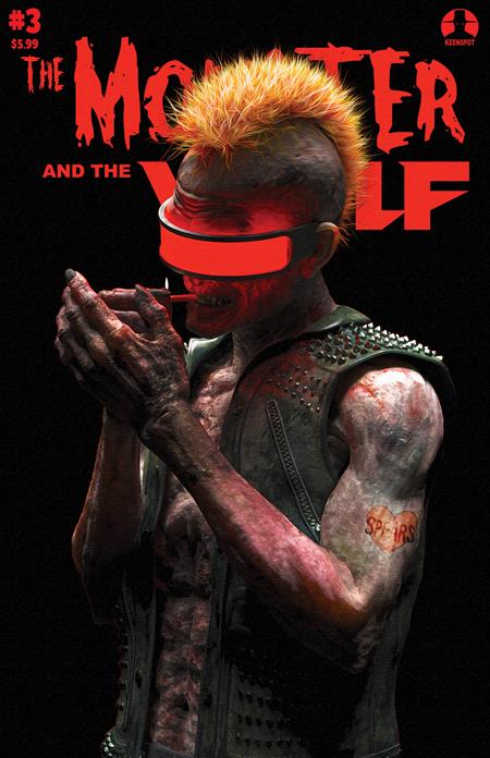 MARK SPEARS MONSTERS THE MONSTER & THE WOLF #3 CVR D MARK SPEARS PUNK VARIANT