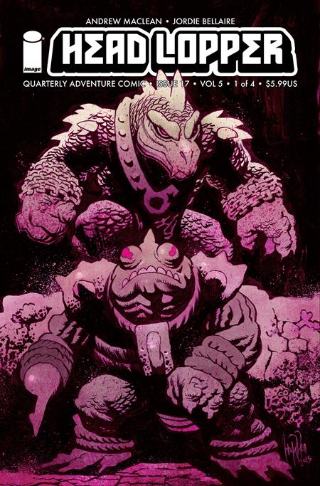 HEAD LOPPER #1 (2026) CVR B JAMES HARREN VARIANT (MR)