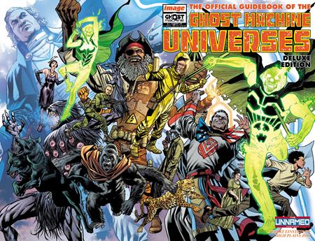 GHOST MACHINE THE OFFICIAL GUIDEBOOK #1 (OF 5) CVR B BRYAN HITCH & BRAD ANDERSON WRAPAROUND VARIANT