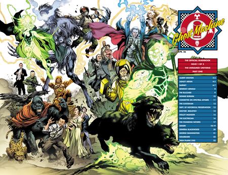 GHOST MACHINE THE OFFICIAL GUIDEBOOK #1 (OF 5) CVR C IVAN REIS & DANNY MIKI WRAPAROUND VARIANT