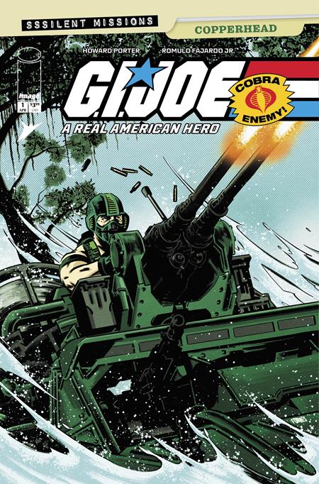 GI JOE A REAL AMERICAN HERO SSSILENT MISSIONS COPPERHEAD #1 (ONE SHOT) CVR B JORGE FORNES VARIANT